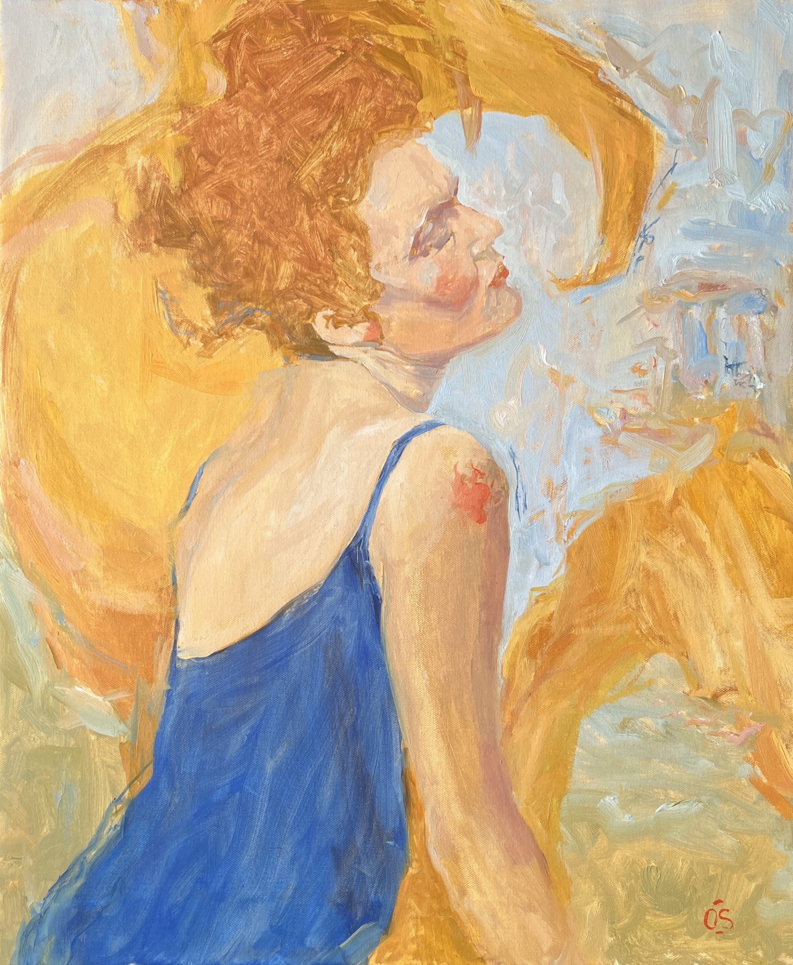 Golden Realms — Oil on canvas