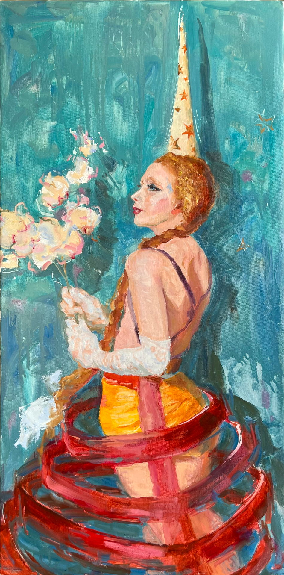 Satin Unicorn — Oil on canvas